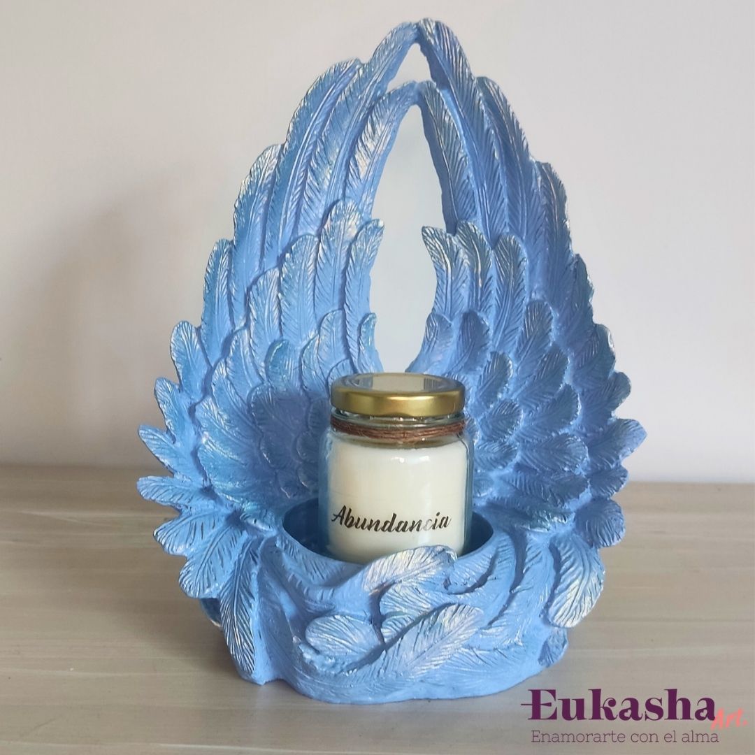 Portavela grande Alas de Luz ✨