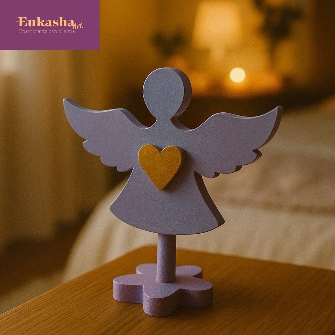 Arcángel Miguel en madera