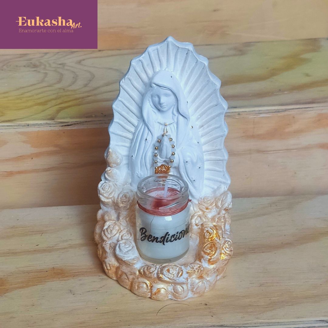 Portavelas Virgen de Guadalupe