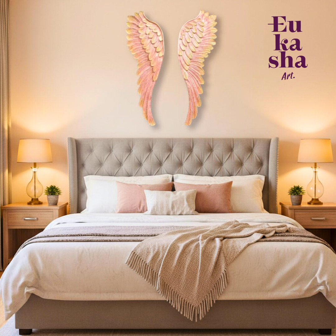 Alas decorativas pared