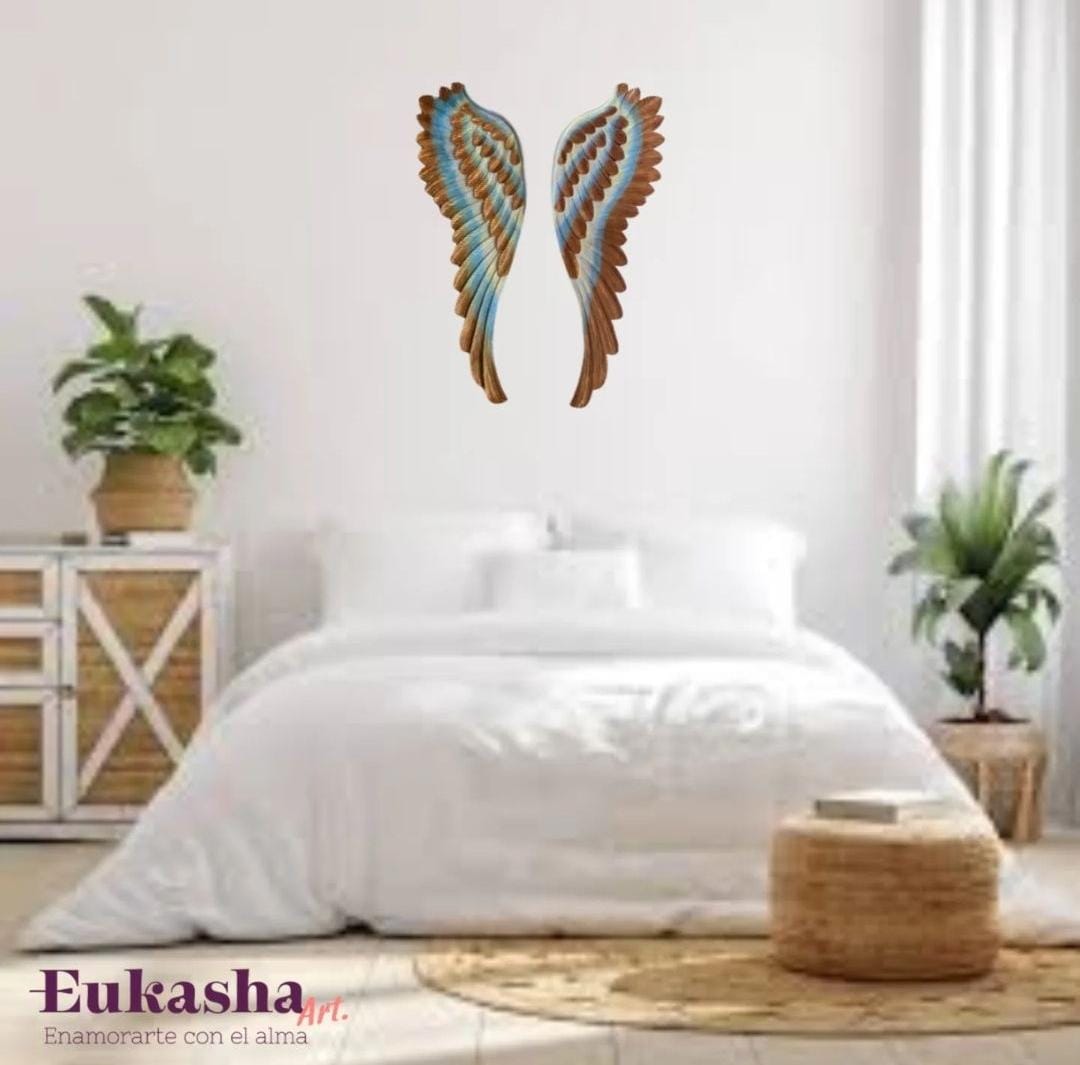 Alas decorativas pared
